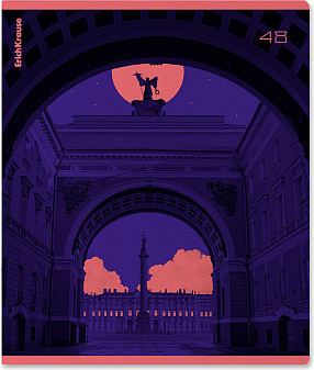 Изображение товара Тетрадь Erich Krause Neonsburg / 63296 (48л, клетка)