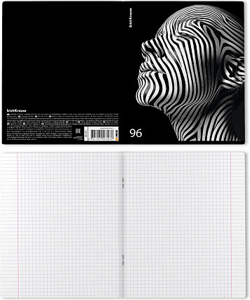 Изображение товара Тетрадь Erich Krause Nirvana / 56323 (96л, клетка)