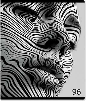 Изображение товара Тетрадь Erich Krause Nirvana / 56323 (96л, клетка)