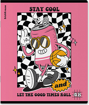 Изображение товара Тетрадь Erich Krause Positive Vibe / 54251 (48л, клетка)