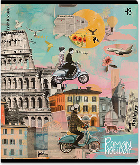 Изображение товара Тетрадь Erich Krause Roman Holiday / 52960 (48л, клетка)