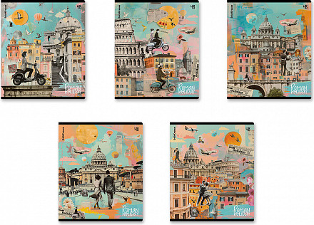 Изображение товара Тетрадь Erich Krause Roman Holiday / 52960 (48л, клетка)