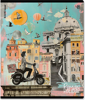 Изображение товара Тетрадь Erich Krause Roman Holiday / 52960 (48л, клетка)