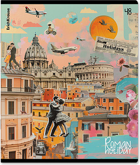 Изображение товара Тетрадь Erich Krause Roman Holiday / 52960 (48л, клетка)