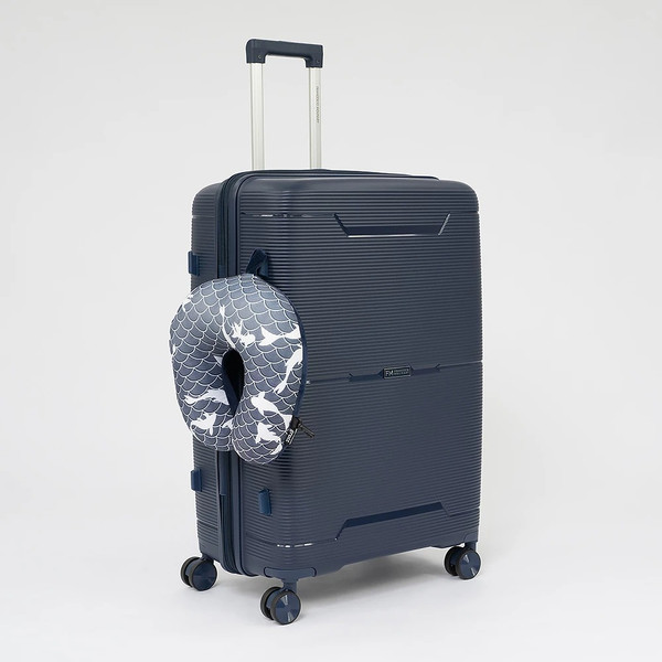 Изображение товара Чемодан на колесах Francesco Molinary 344-209/3-28DNV (темно-синий)