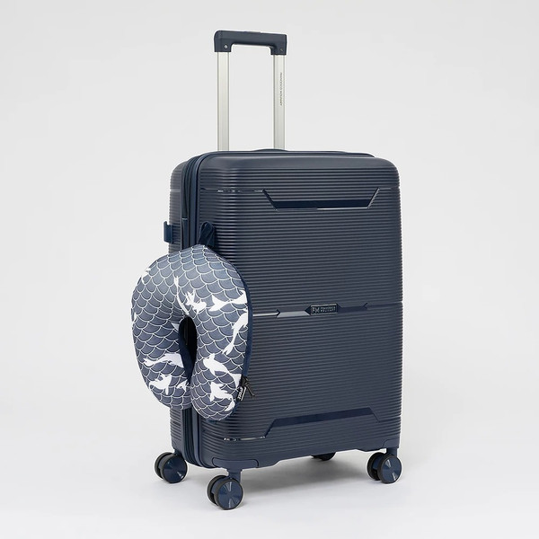 Изображение товара Чемодан на колесах Francesco Molinary 344-209/3-24DNV (темно-синий)