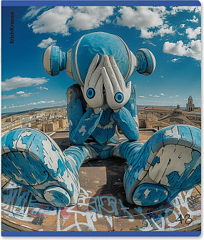 Изображение товара Тетрадь Erich Krause Roof Toy / 63294 (48л, клетка)