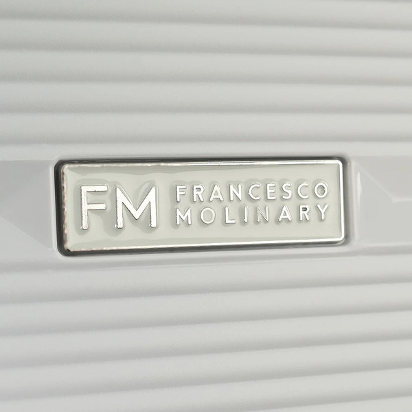 Изображение товара Чемодан на колесах Francesco Molinary 344-209/2-20SLV (серебристый)