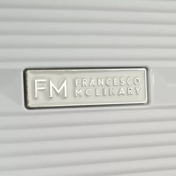 Изображение товара Чемодан на колесах Francesco Molinary 344-209/3-24SLV (серебристый)