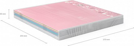 Изображение товара Тетрадь Erich Krause Ruler Magic / 63265 (18л, линейка)