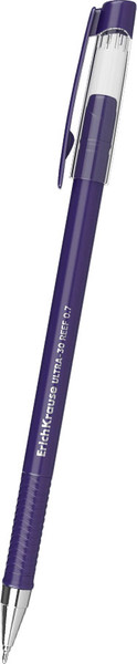 Изображение товара Ручка шариковая Erich Krause Ultra-30 Stick&Grip Reef 0.7 Super Glide Technology / 63113 (синий)