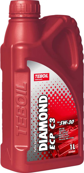 Изображение товара Моторное масло Teboil Diamond ECP C3 5W30 / 3453873 (1л)