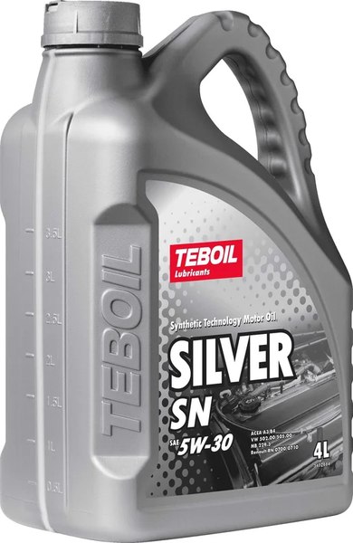Изображение товара Моторное масло Teboil Silver SN 5W30 / 3453917 (4л)