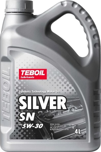 Изображение товара Моторное масло Teboil Silver SN 5W30 / 3453917 (4л)