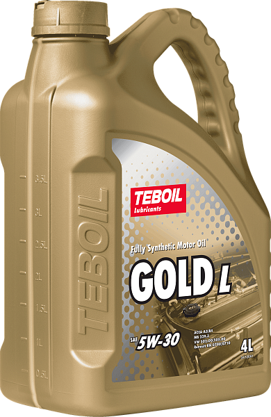 Изображение товара Моторное масло Teboil Gold L 5W30 / 3453935 (4л)