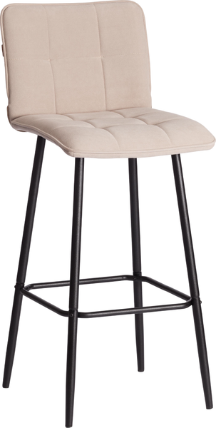 Изображение товара Стул барный Tetchair Bari (велюр/бежевый)