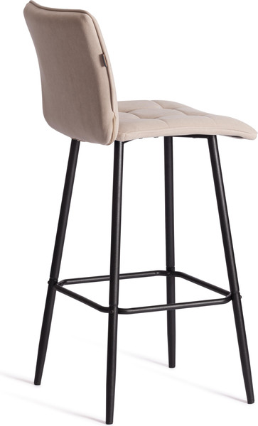 Изображение товара Стул барный Tetchair Bari (велюр/бежевый)