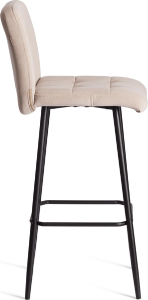Изображение товара Стул барный Tetchair Medeo (велюр/бежевый)