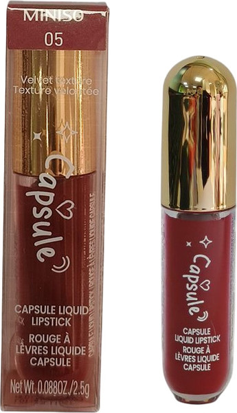 Изображение товара Помада для губ Miniso Capsule тон 05 / 8640