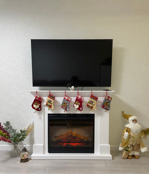 Изображение товара Каминокомплект Смолком California  Mb/Jup/Sym26 Moonblaze Deluxe-S Bl Lt (бьянко белый)