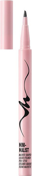 Изображение товара Подводка для глаз жидкая Miniso Minimalist Machete-Shaped 9861 (01 Black)