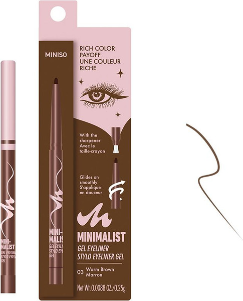 Изображение товара Карандаш для глаз Miniso Minimalist тон 03 / 9700