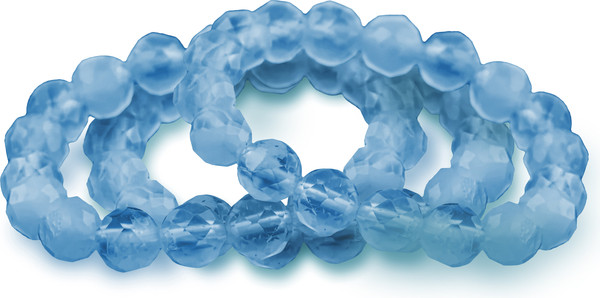 Изображение товара Кольцо Wolves Кошачий глаз Тройное 5368 (р.23-24, голубой)