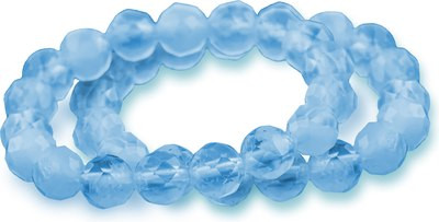 Изображение товара Кольцо Wolves Кошачий глаз Двойное 5353 (р.18-19, голубой)