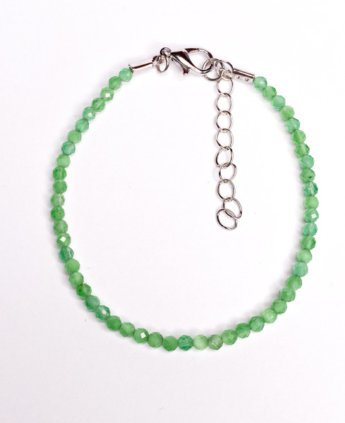 Изображение товара Браслет Wolves Кошачий глаз 5336 (зеленый)