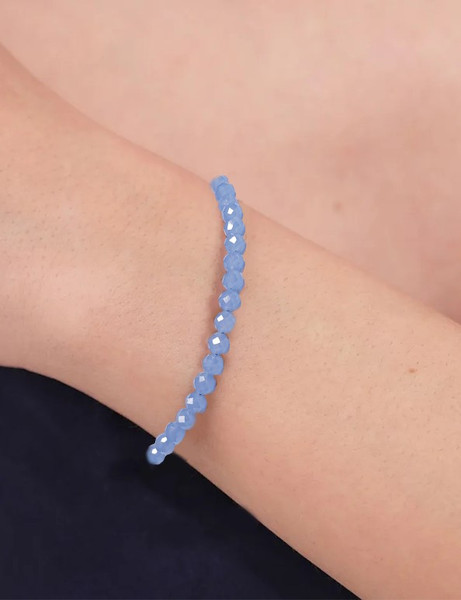 Изображение товара Браслет Wolves Кошачий глаз 5370 (голубой)