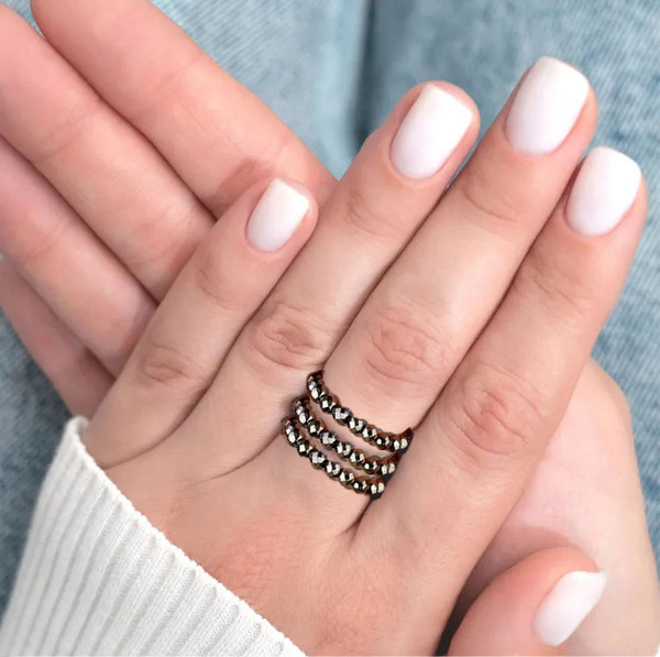 Изображение товара Кольцо Wolves Терагерц Тройное 5499 (р.18-19)