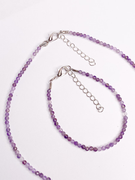 Изображение товара Бусы Wolves Аметист 5169