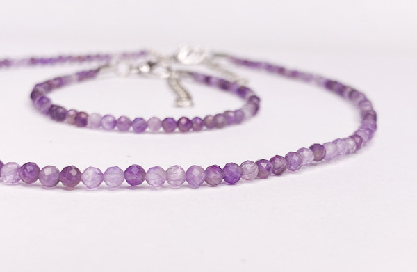 Изображение товара Бусы Wolves Аметист 5169