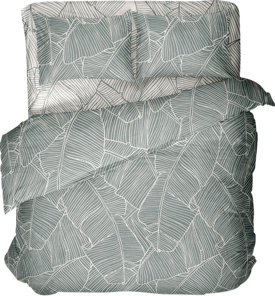 Изображение товара Комплект постельного белья Блакiт Сатин Дуэт 50х70 / 4254/1 624207/624309 (Foliage)