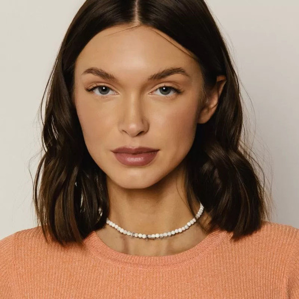 Изображение товара Бусы Wolves Кахолонг 5305