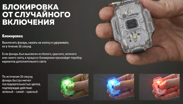 Изображение товара Фонарь Armytek Crystal Pro UV Grey / F10301GUV