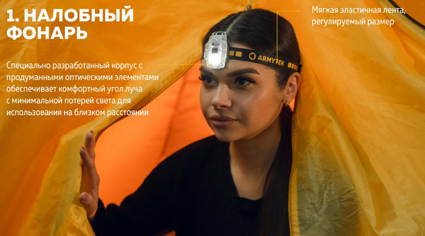 Изображение товара Фонарь Armytek Crystal Pro UV Grey / F10301GUV