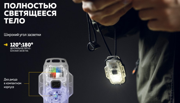 Изображение товара Фонарь Armytek Crystal Pro UV Grey / F10301GUV