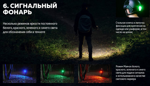 Изображение товара Фонарь Armytek Crystal Pro UV Grey / F10301GUV