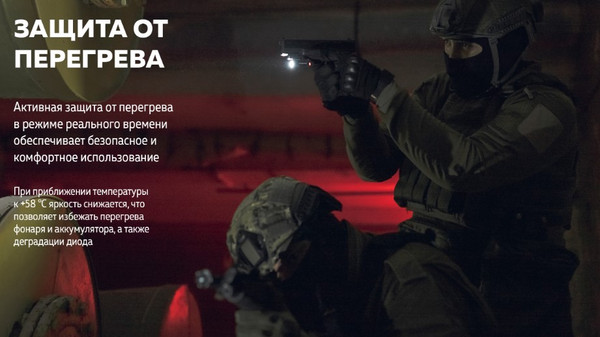 Изображение товара Фонарь Armytek Buckler M1 / F09301C (белый свет)