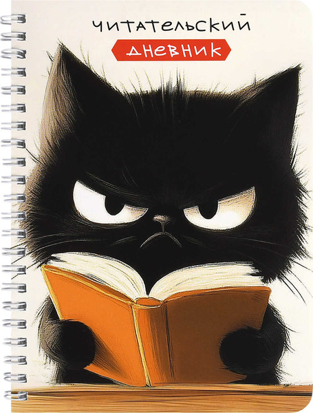 Изображение товара Дневник Феникс+ Читательский. Сердитый чтец / 70539