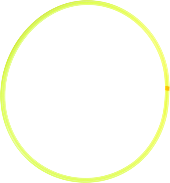 Изображение товара Обруч для художественной гимнастики Соломон 7516954 (лимонный)