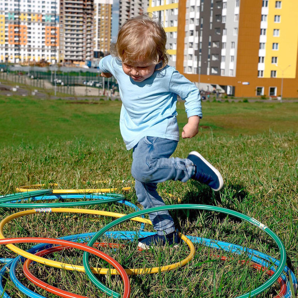 Изображение товара Обруч для художественной гимнастики Соломон 1209319 (голубой)