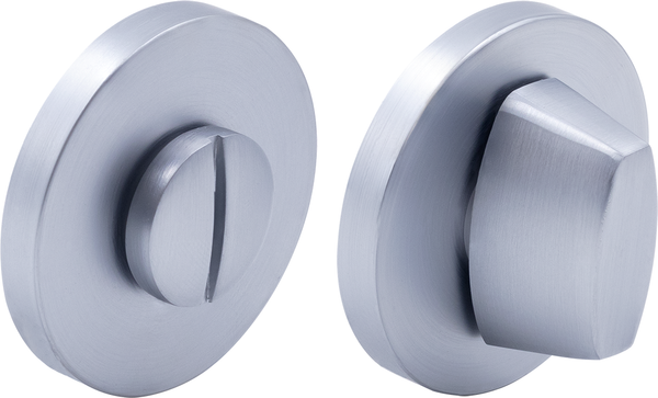 Изображение товара Фиксатор дверной защелки Morelli MH-WC-R6 SC (матовый хром)