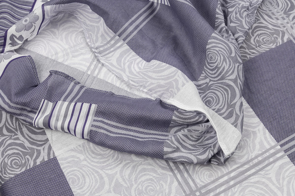 Изображение товара Комплект постельного белья Бояртекс № 0808/5 Серый 1.5 (бязь)