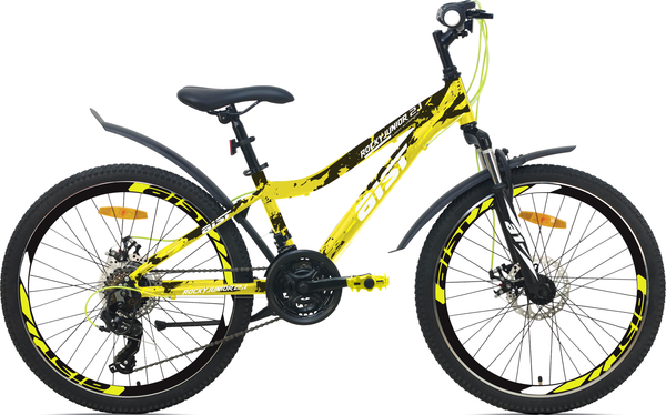 Изображение товара Велосипед AIST Rocky Junior 2.1 24 2024 (желтый)