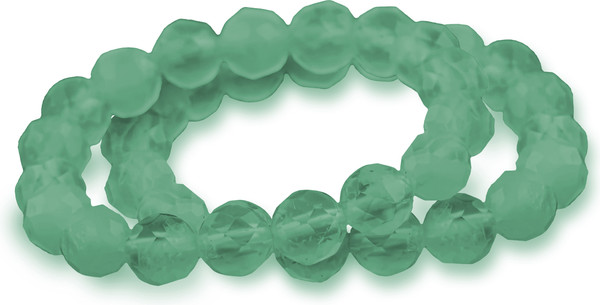 Изображение товара Кольцо Wolves Кошачий глаз Двойное 5319 (р.18-19, зеленый)