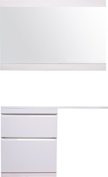 Изображение товара Зеркало Symbolite Даллас 110 Люкс (белый)