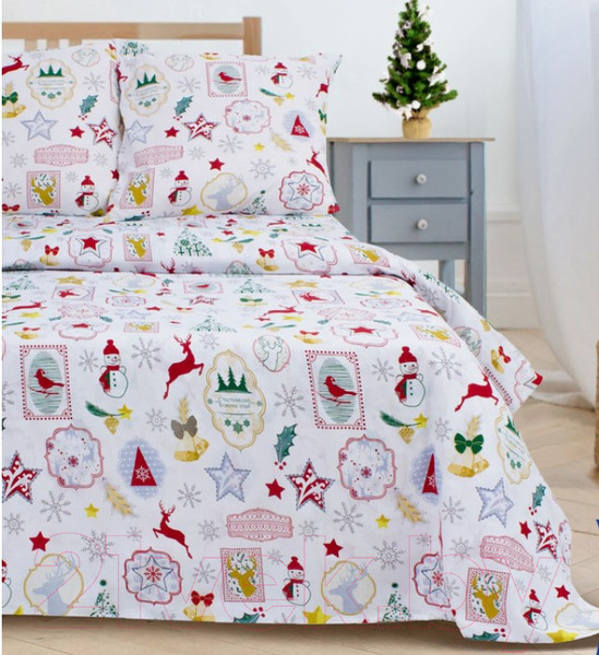 Изображение товара Комплект постельного белья Этель Зимний винтаж / 2588714