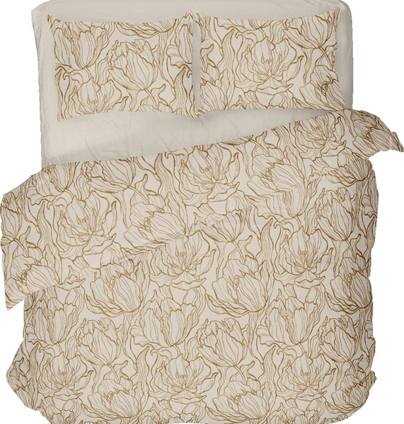 Изображение товара Комплект постельного белья Блакiтны лён Iмгненне  50х70 4898 / 651501 1.5сп